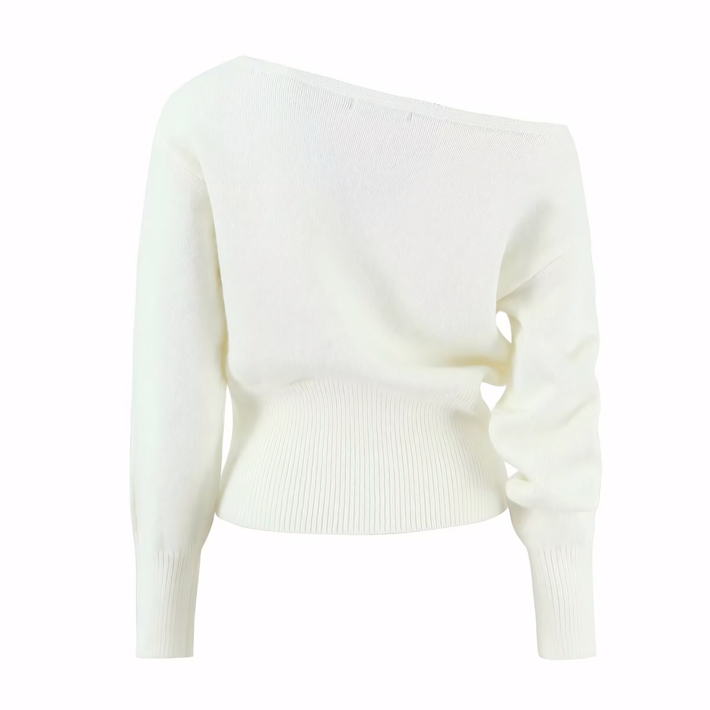 Luneva™ – Épaule Élégante Knit Top