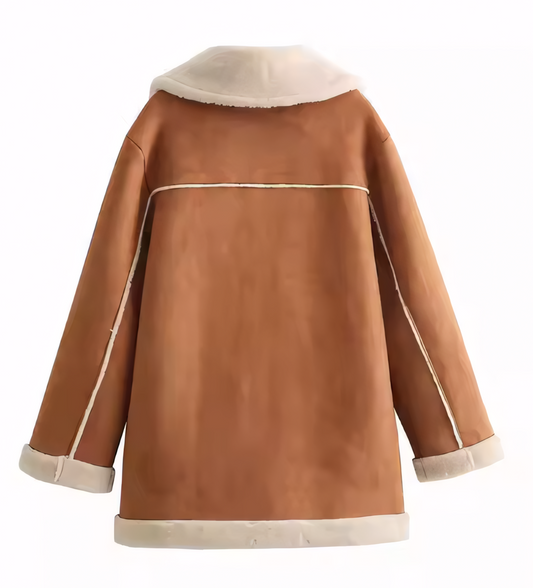 Luneva™ Virella Leder-trench