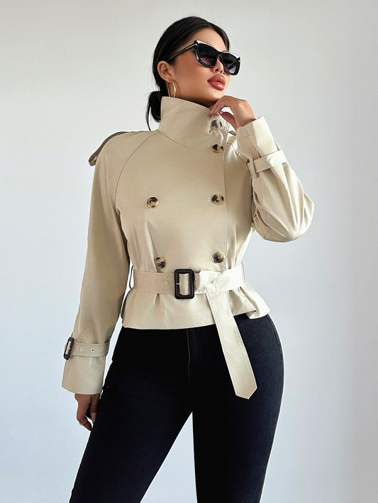 Luneva™ Vanyrel kurzer Trenchcoat
