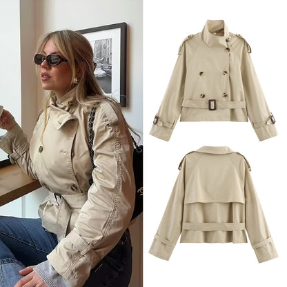 Luneva™ Vanyrel kurzer Trenchcoat