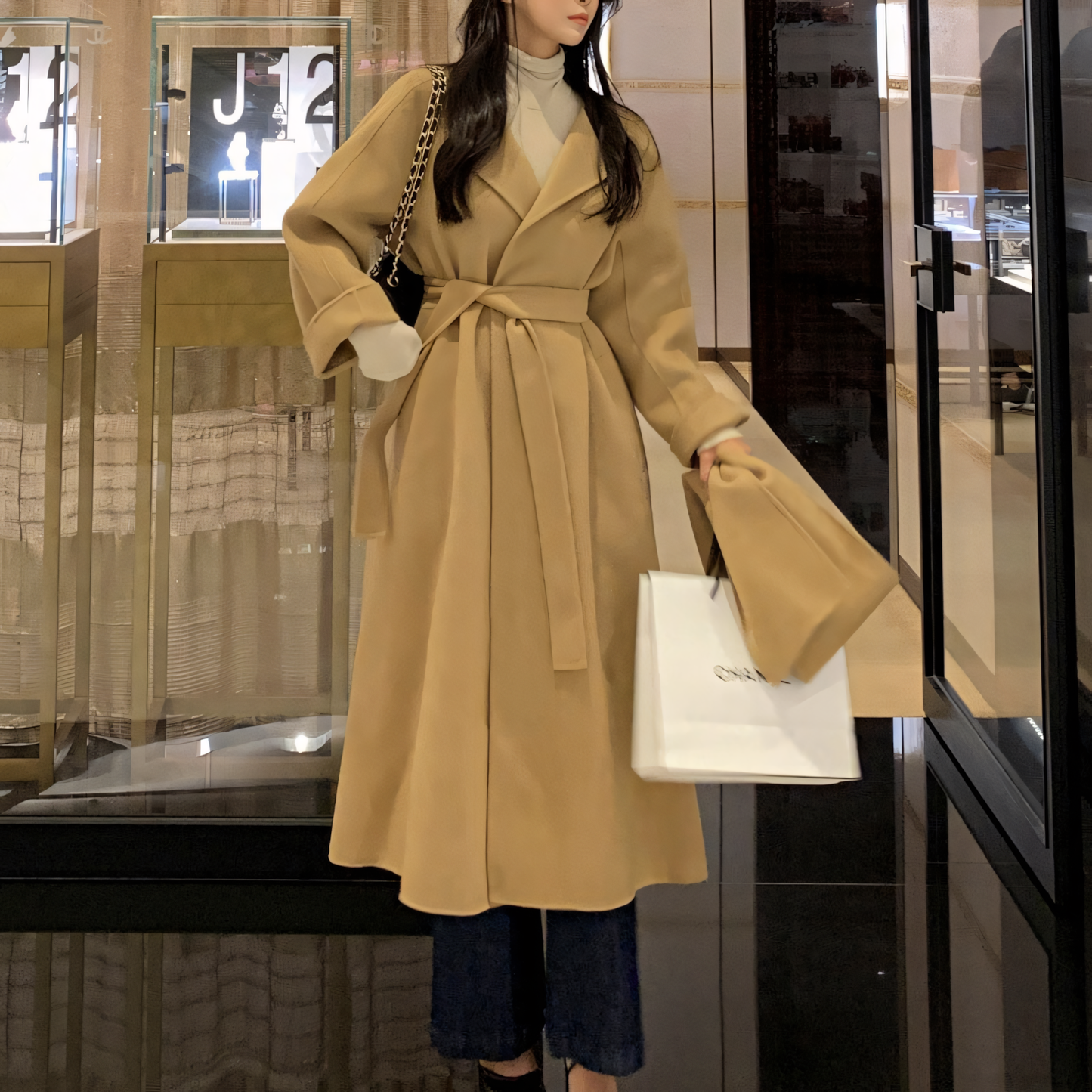 Luneva™ - Le Trench d’Hiver Élégant