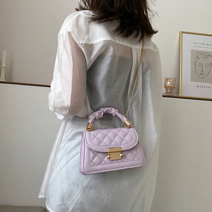 Sac à main pour femme avec bandoulière en chaîne