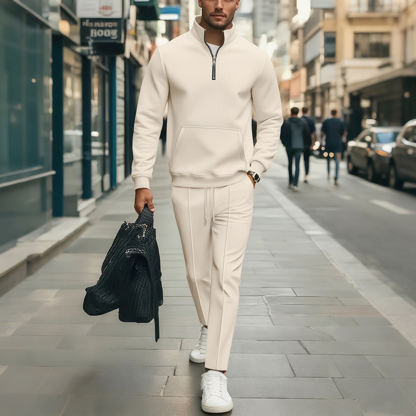 Men's sweatshirt set with pants – stylish two-piece