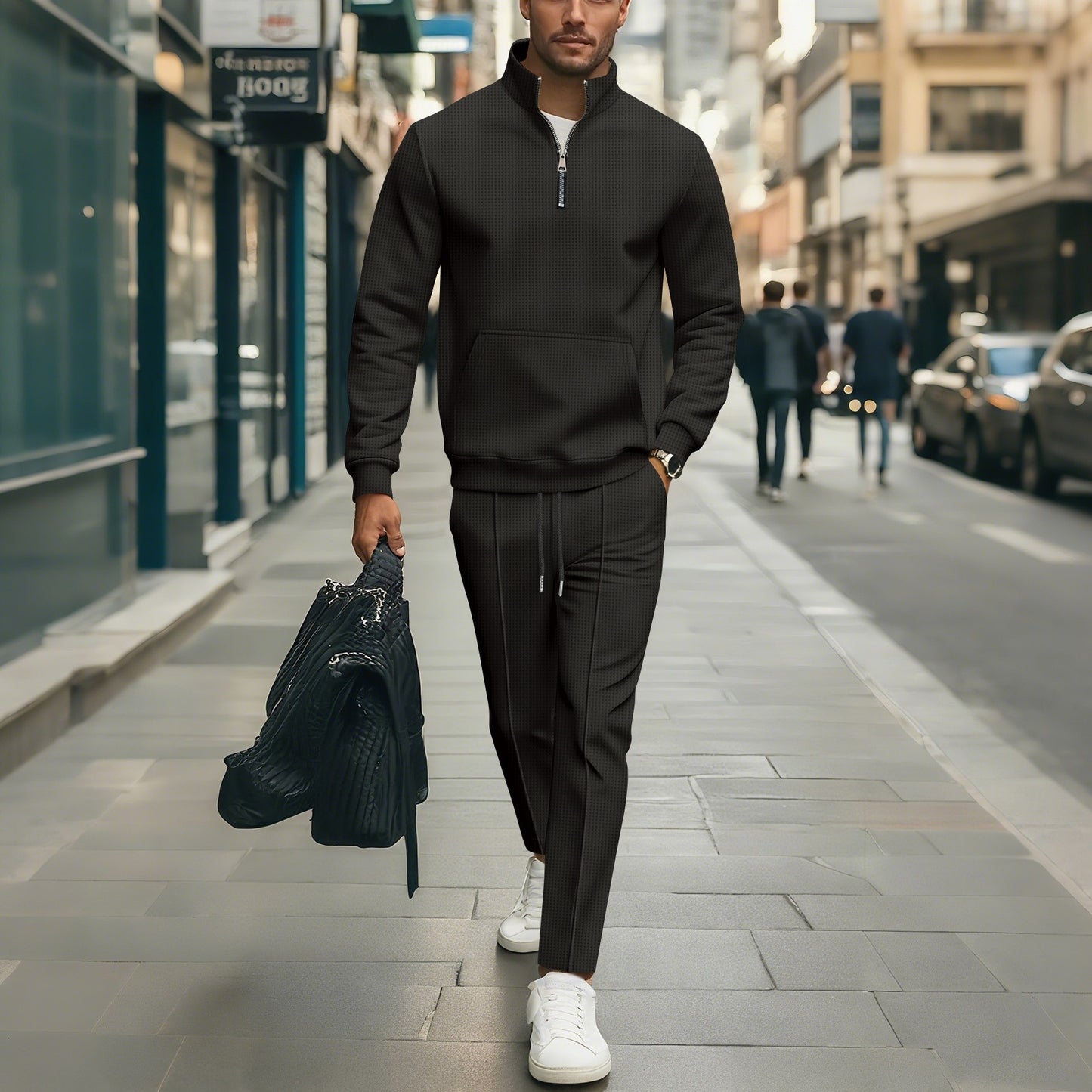 Men's sweatshirt set with pants – stylish two-piece