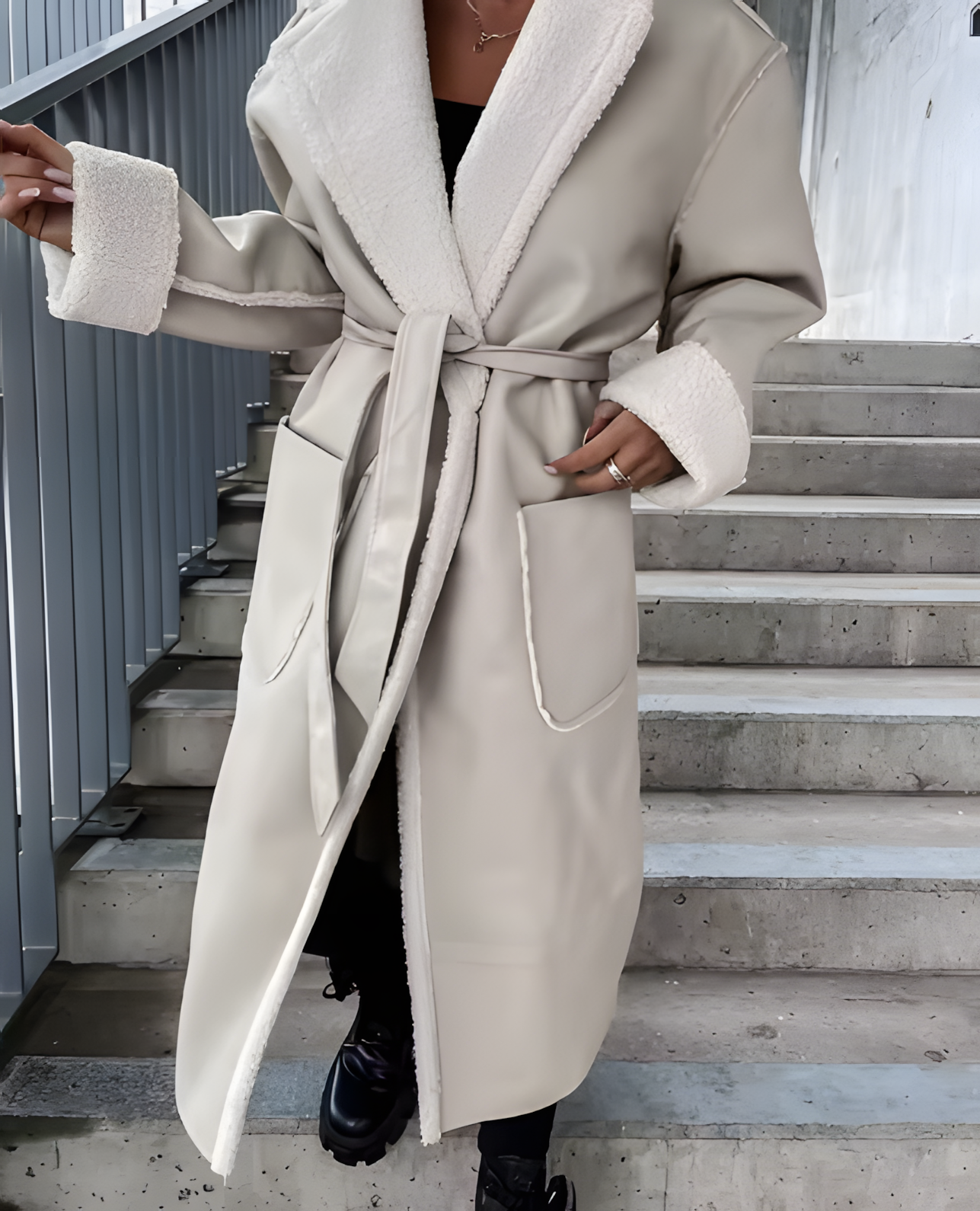 Luneva™ Cuirdor Ledermantel