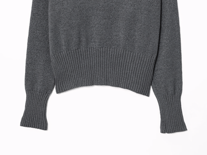 Luneva™ – Éliane Col Cascade Knit Top