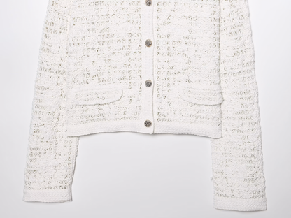 Luneva™ – Élise Crochet Couture Top