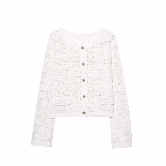 Luneva™ – Élise Crochet Couture Top