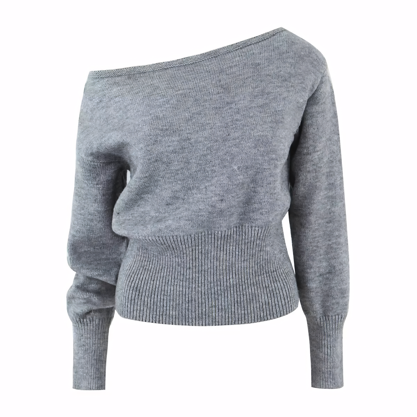 Luneva™ – Épaule Élégante Knit Top