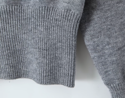 Luneva™ – Épaule Élégante Knit Top