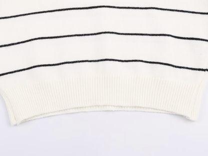 Luneva™ – Marcelline WaveStripe Polo Knit
