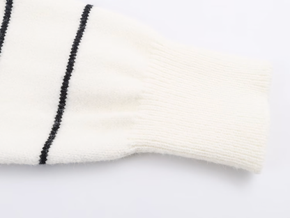 Luneva™ – Marcelline WaveStripe Polo Knit