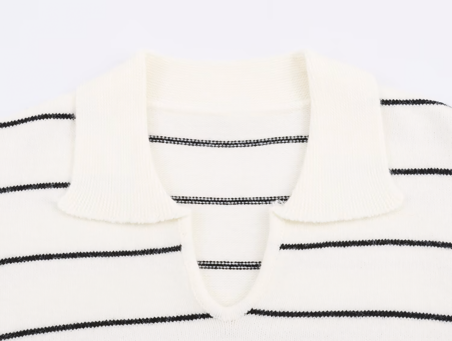 Luneva™ – Marcelline WaveStripe Polo Knit