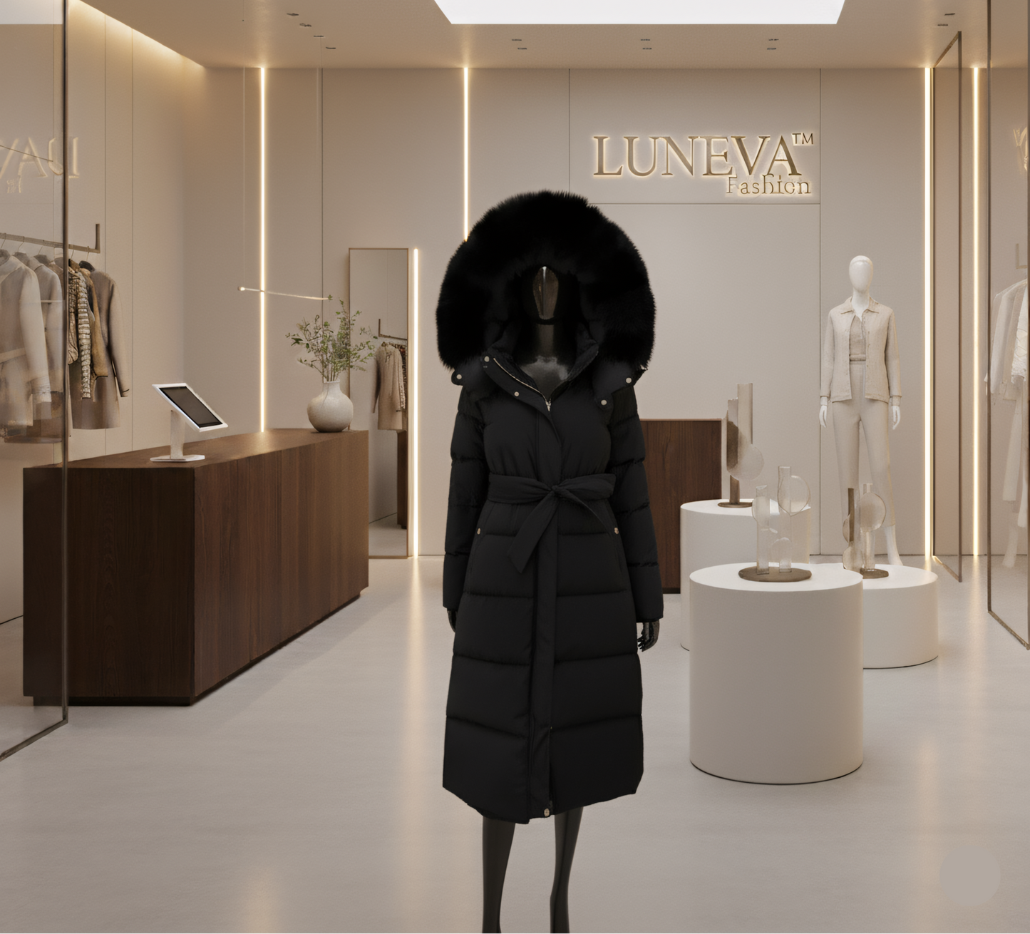 Luneva™ Nevrine Daunenmantel