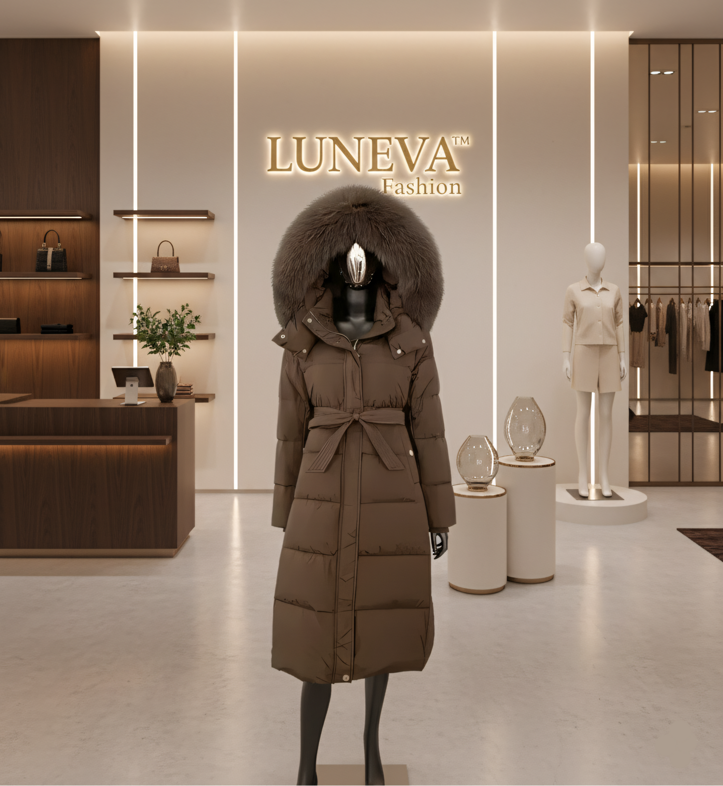 Luneva™ Nevrine Daunenmantel