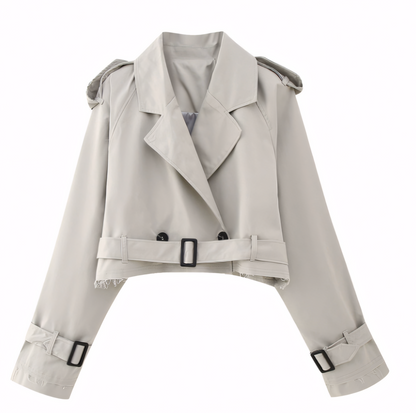 Luneva™ Rivolane kurzer Trenchcoat