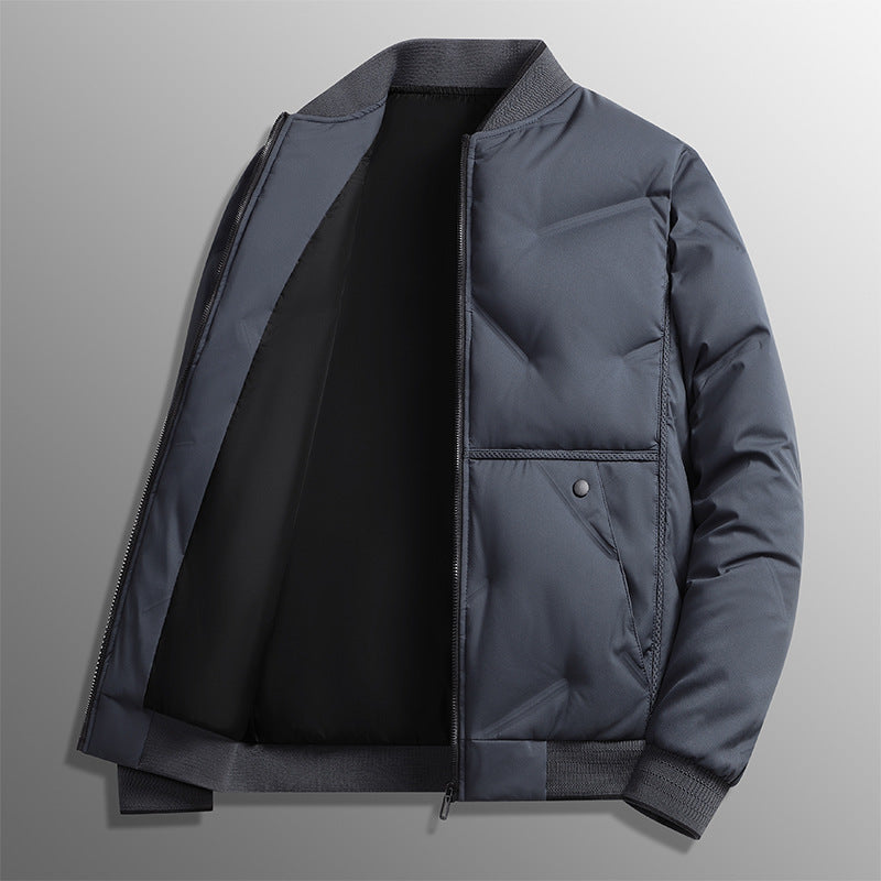 Veste d'hiver pour homme avec col baseball