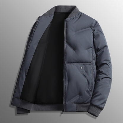 Veste d'hiver pour homme avec col baseball