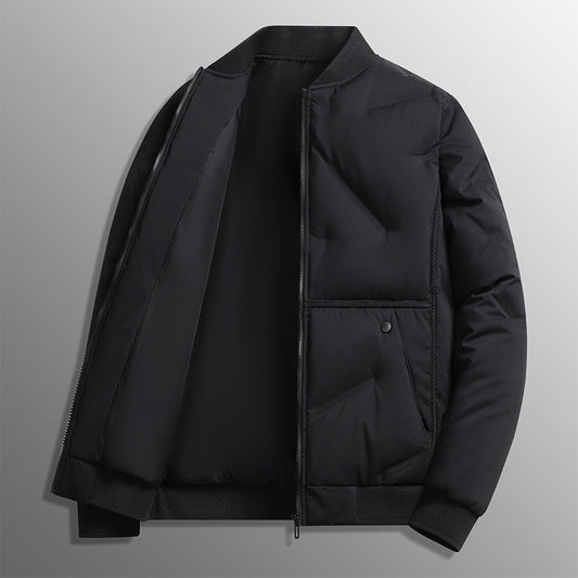 Veste d'hiver pour homme avec col baseball