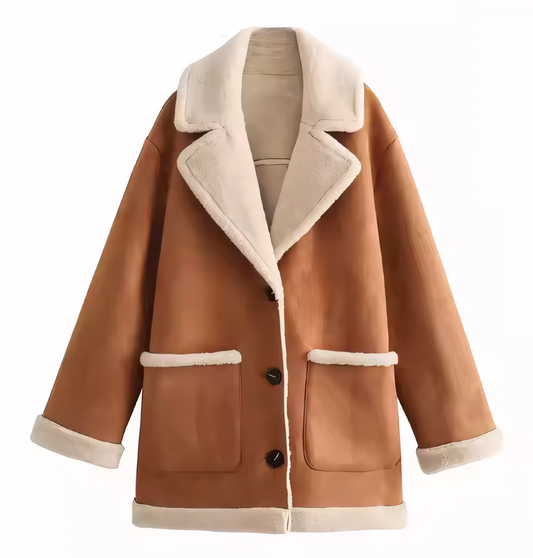 Luneva™ Virella Leder-trench