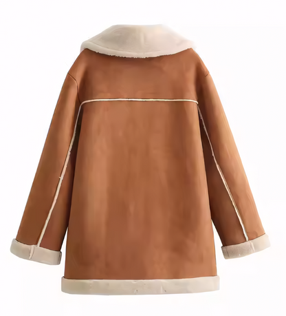 Luneva™ Virella Leder-trench